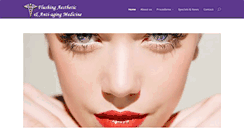Desktop Screenshot of aestheticantiagingmd.com